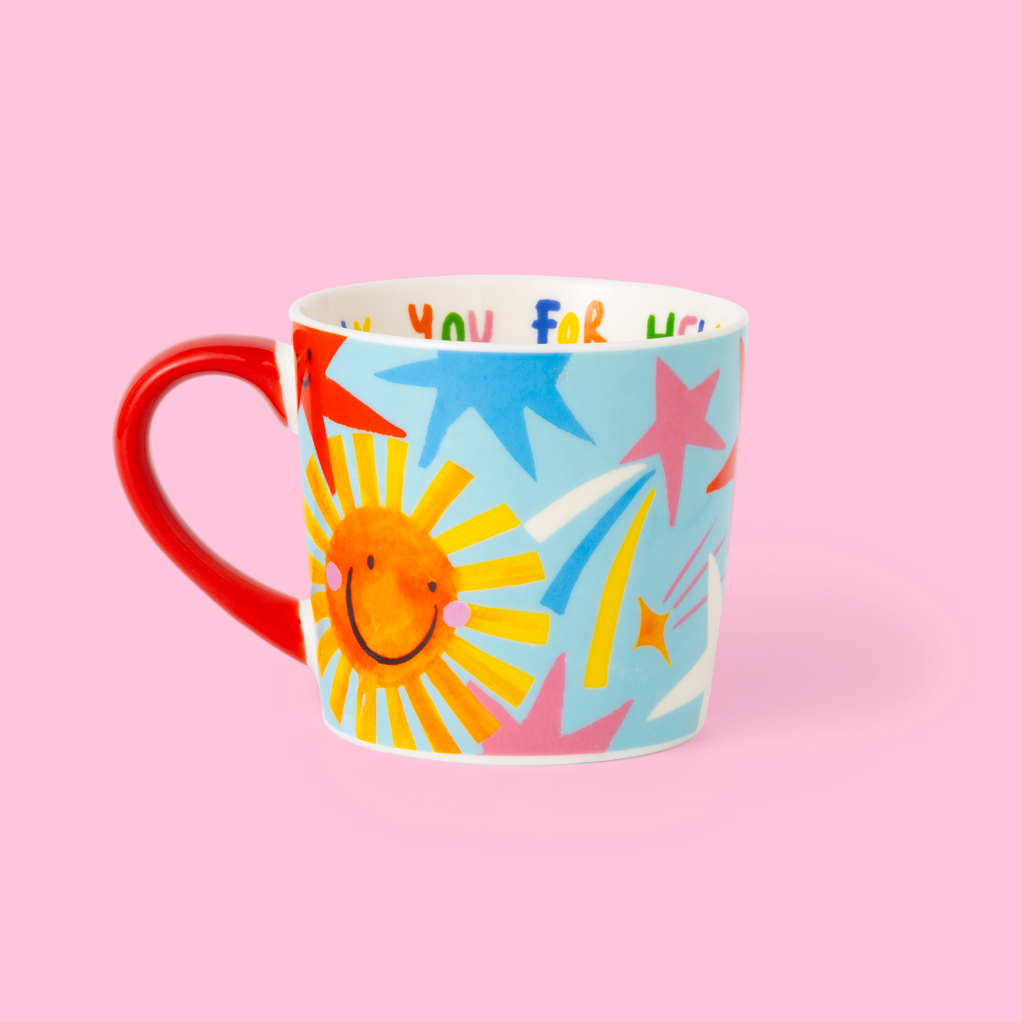 Thank you for helping me shine, Mug