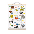 Poster Miffy Animal Alphabet au Format A3