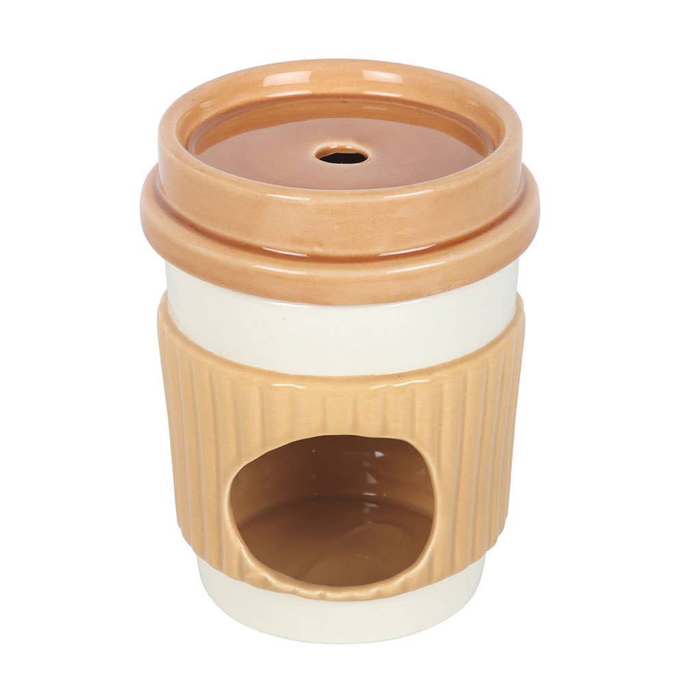 Brûleur d'huile en forme de tasse à café