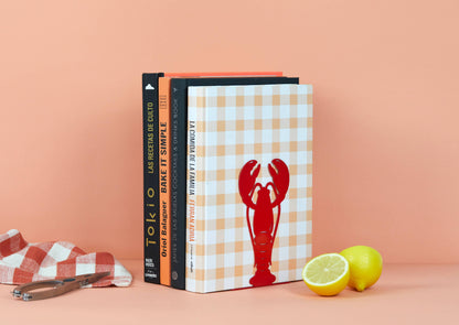 Serre-livres Homard rouge