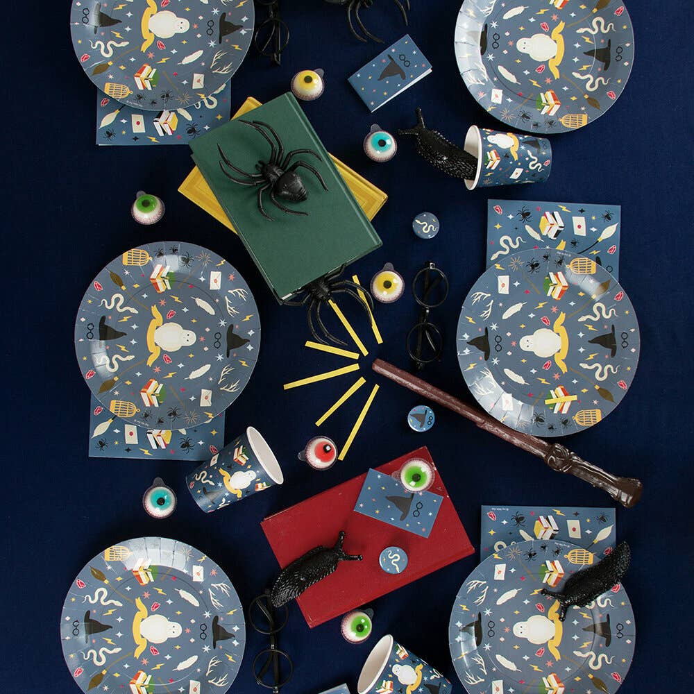 Assiettes en Carton - Sorcier