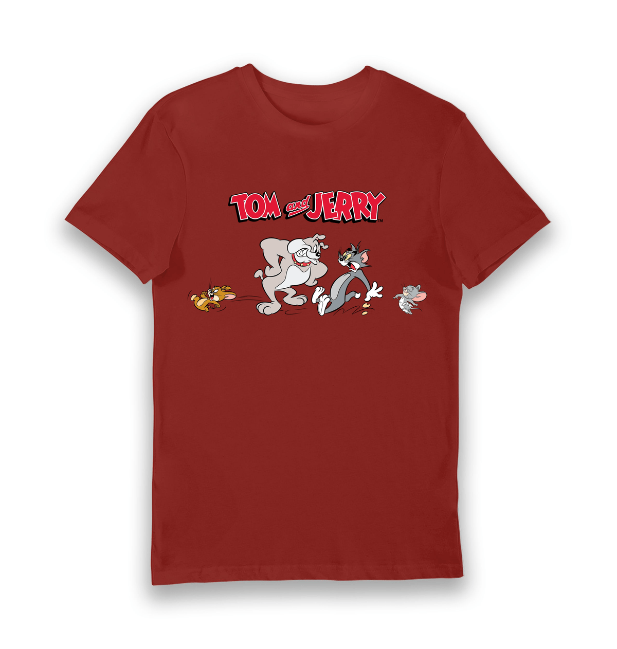 T-shirt adulte Tom et Jerry personnages