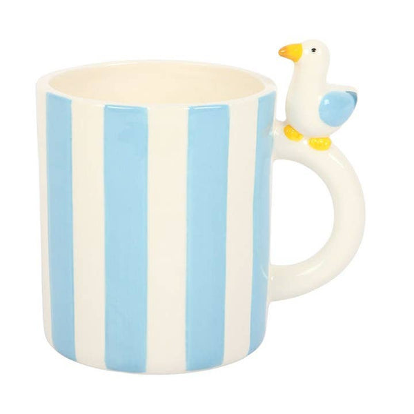 Taza de gaviota rayada