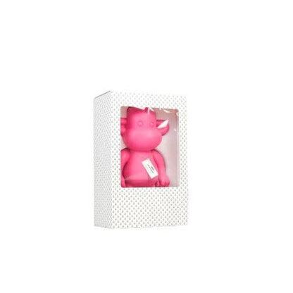 Ornament - Monkey Figurine 'The Legend' - Resin - Pink - 33x21x50cm