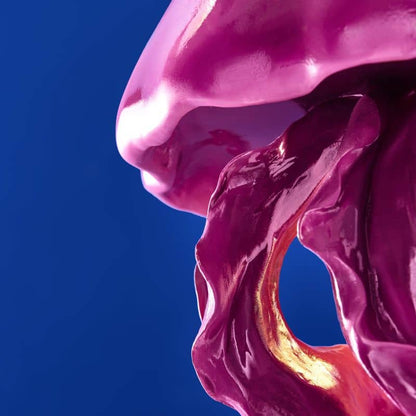 Plafonnier Méduse Ava, magenta