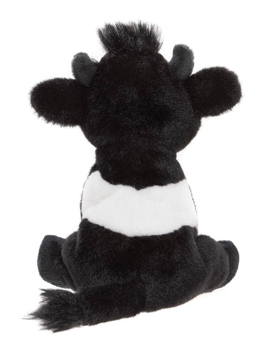 Peluche a forma di mucca con cintura