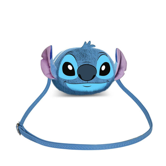 Disney Lilo & Stitch pluche mini schoudertasje - Stitch-hoofd