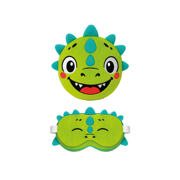 Travel pillow Zoo Eye mask Zoo Nap Dinosaur
