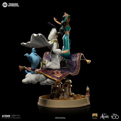Statue Aladdin and Jasmine Deluxe - Disney 100th - Aladdin - Art Scale 1/10 - Disney Classics
