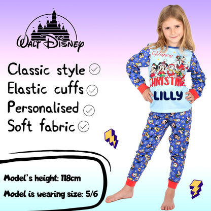 Disney Christmas Pyjama- bleu