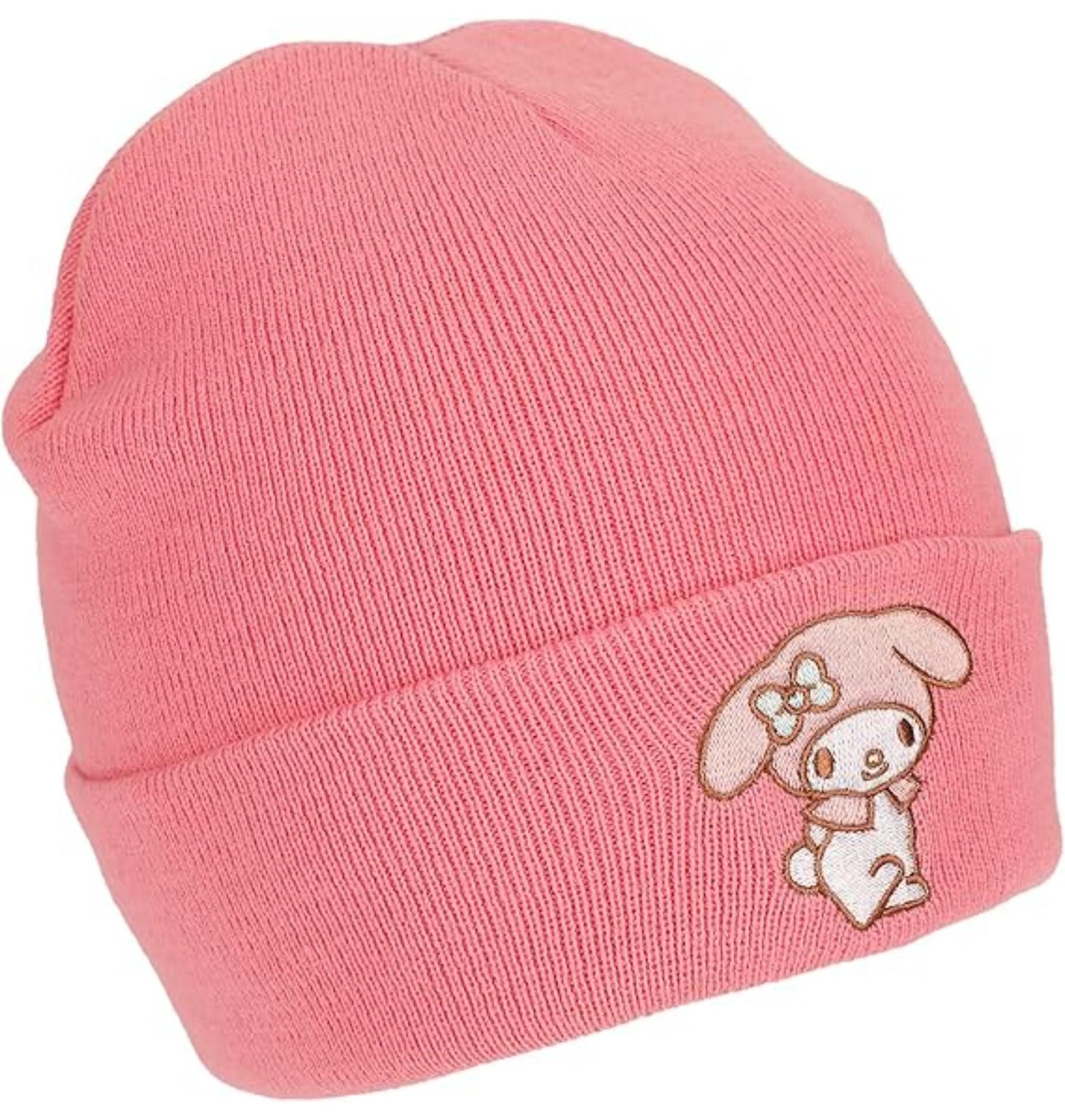 Bonnet rose My Melody avec revers