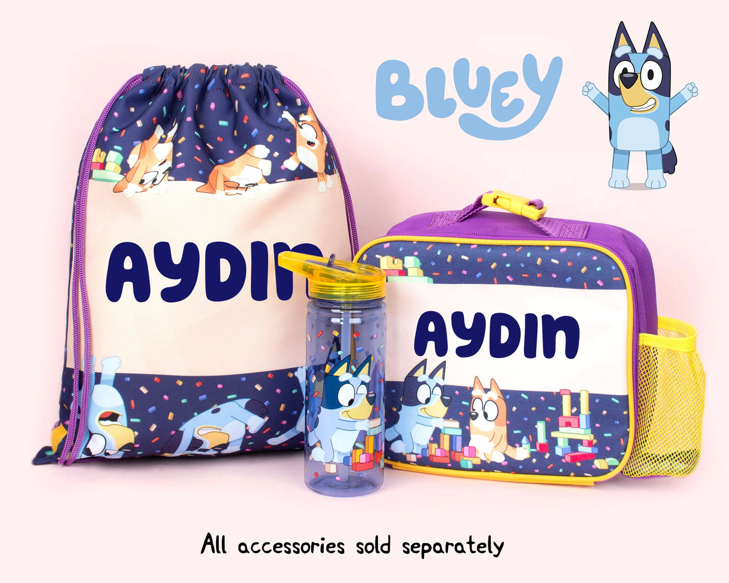 Sac à cordon – Official Bluey | PE Bag | Fringoo