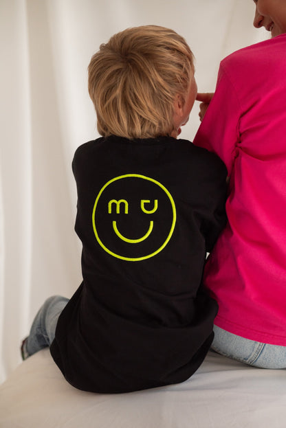 Smiley Black Tshirt