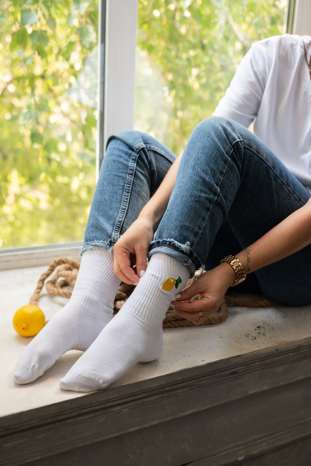 Chaussettes Citron