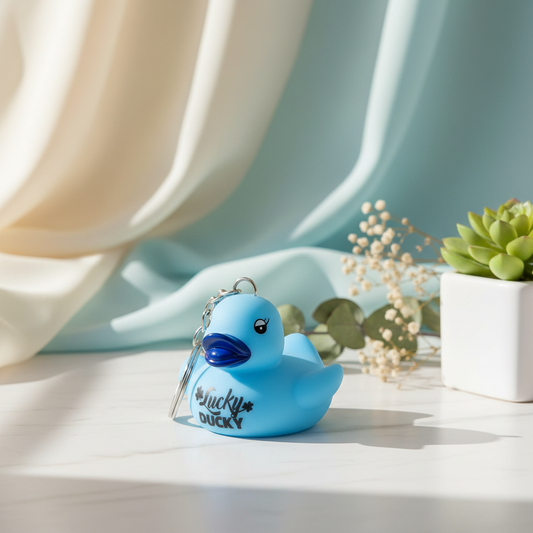 ラッキーダッキー ブルーダック キーホルダー