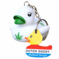 Llavero de pato de cannabis
