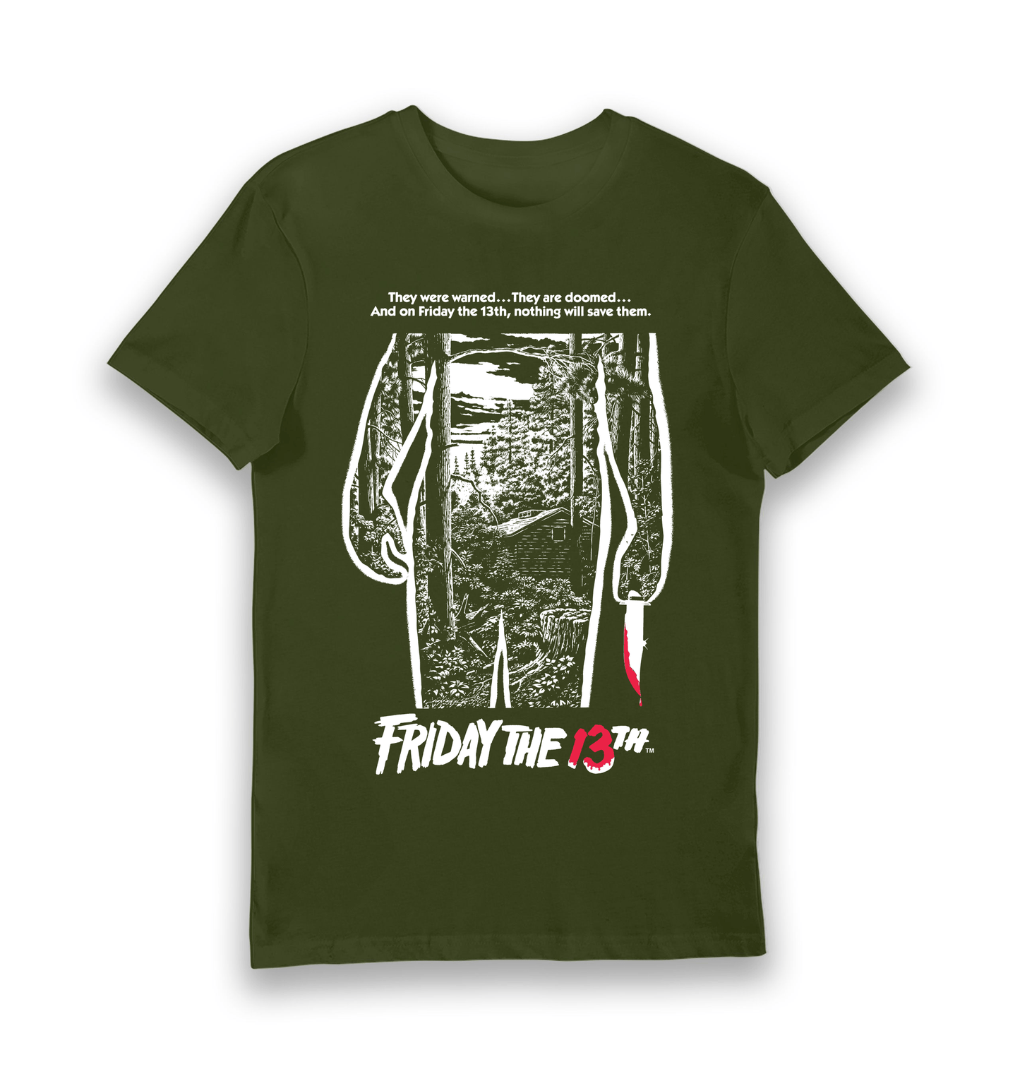 T-shirt adulte Friday the 13th affiche