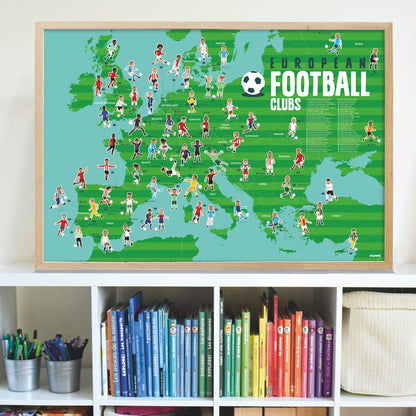 Football - - Sticker poster - Discovery 5 +