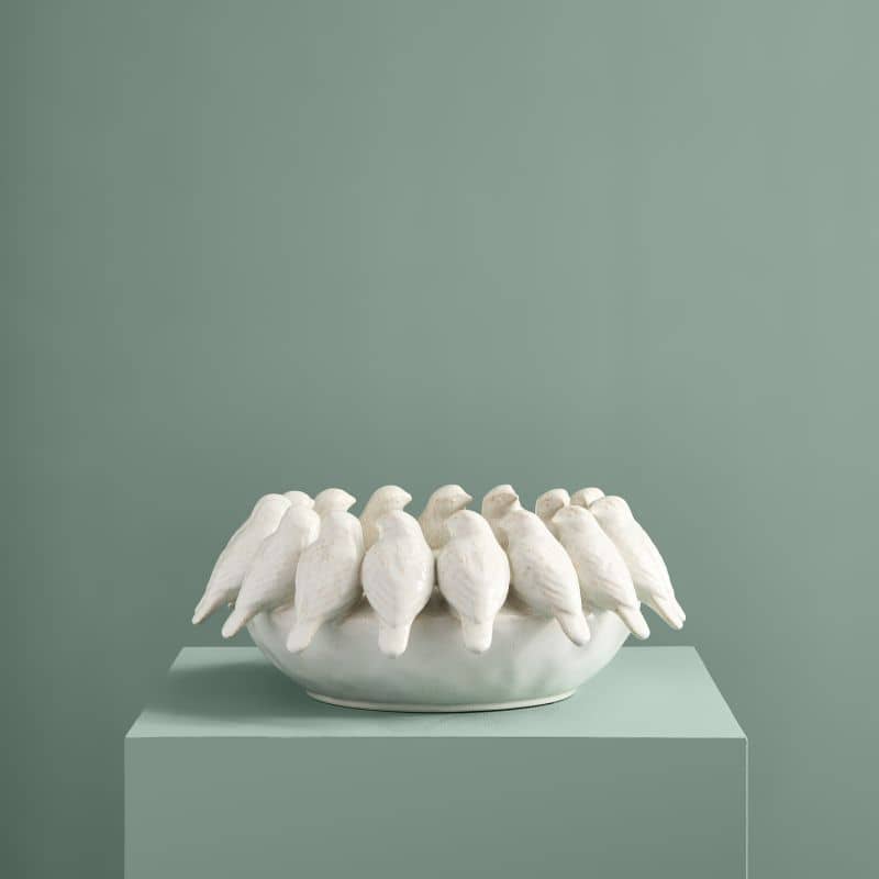 Coupe M. Petit oiseau, Blanc