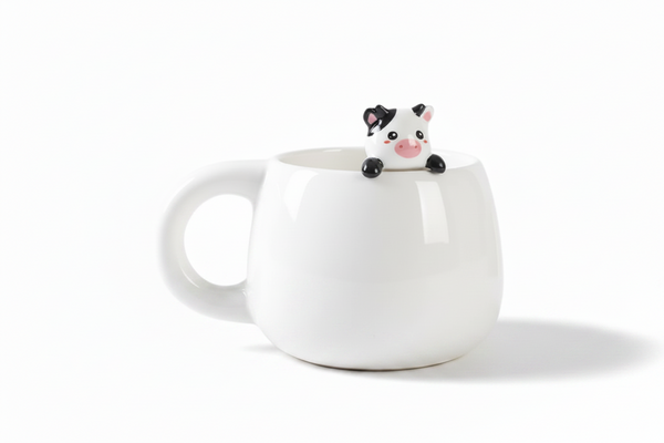 Mug avec Figurine Vache