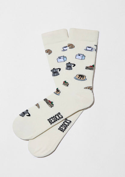 Pack de chaussettes Breakfast - 100 % coton biologique