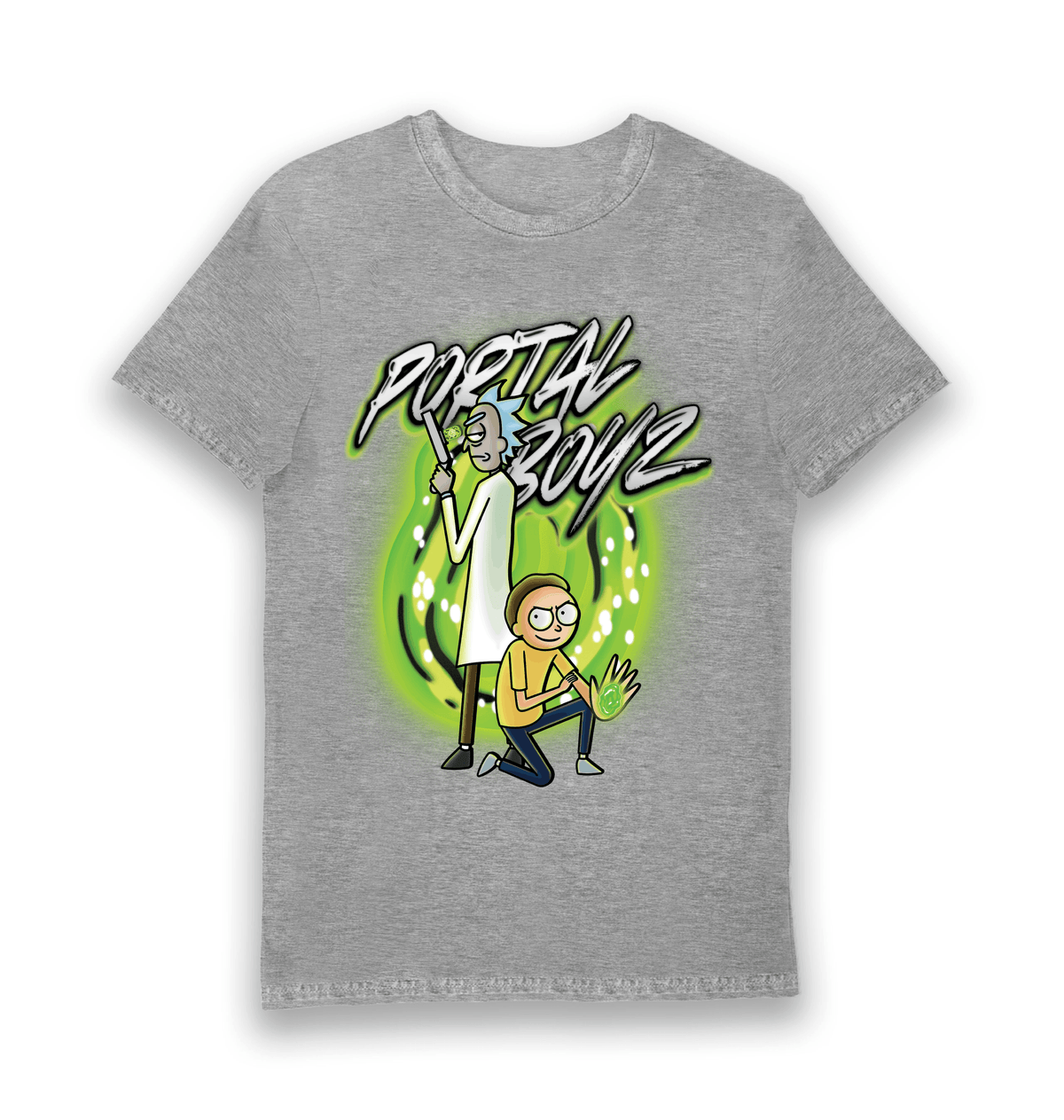 T-shirt Rick and Morty Portal Boyz