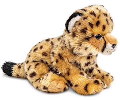 Small cheetah, sitting, 22 cm (height), soft toy/plush