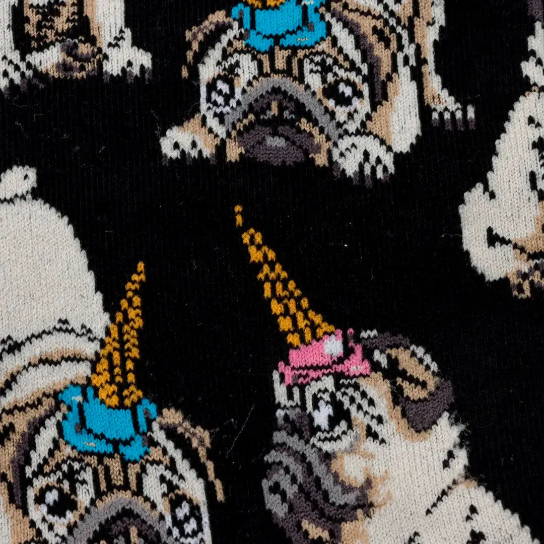 Meias de pug com gelado