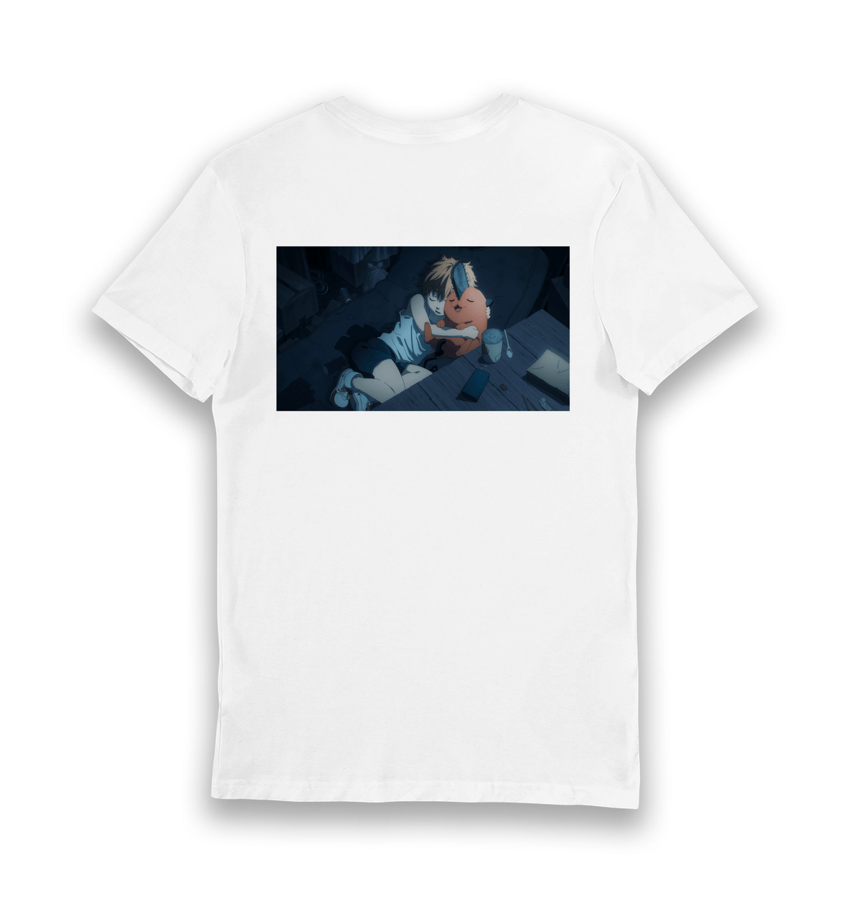 T-shirt adulte Chainsaw Man Denji et Pochita