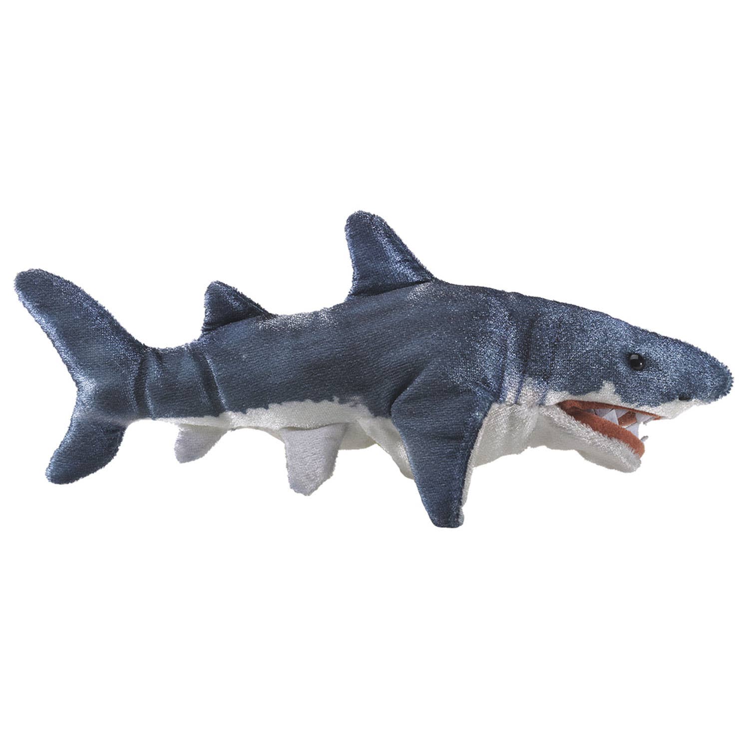 Marionnette à main Mini Shark 2777/ Mini Shark Folkmanis réaliste