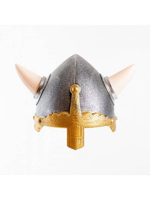 Casco con cuernos normandos