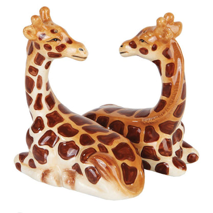 Salière et poivrière Girafes