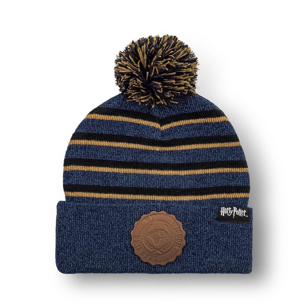 Bonnet à pompon rayé Harry Potter Serdaigle