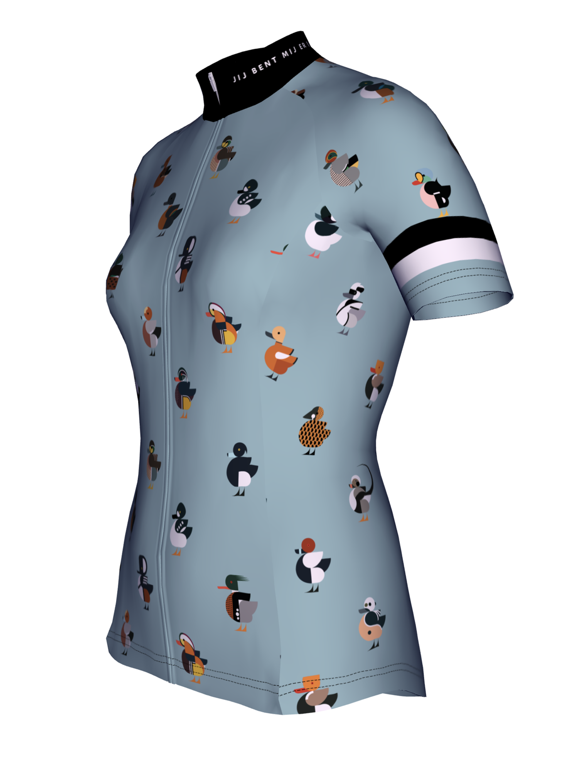 Camisola de ciclismo para mulher – Patinho