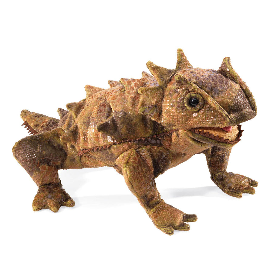Lézard cornu