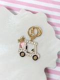 Porte-clés Voiturette de Golf - Blanche
