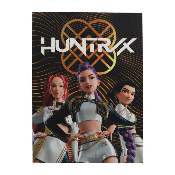 KPop Demon Hunters - ensemble de papeterie 14 pièces - doré