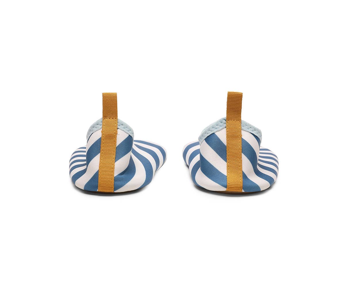 Children's Aqua Shoes Stripes Blues & Beyond