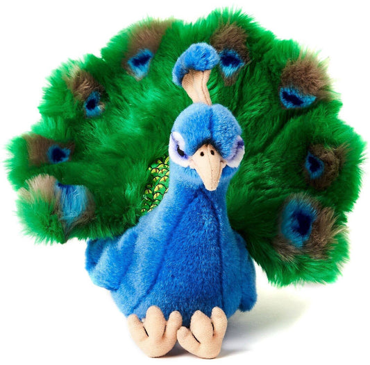 Pavo real - 19 cm (altura) - peluche