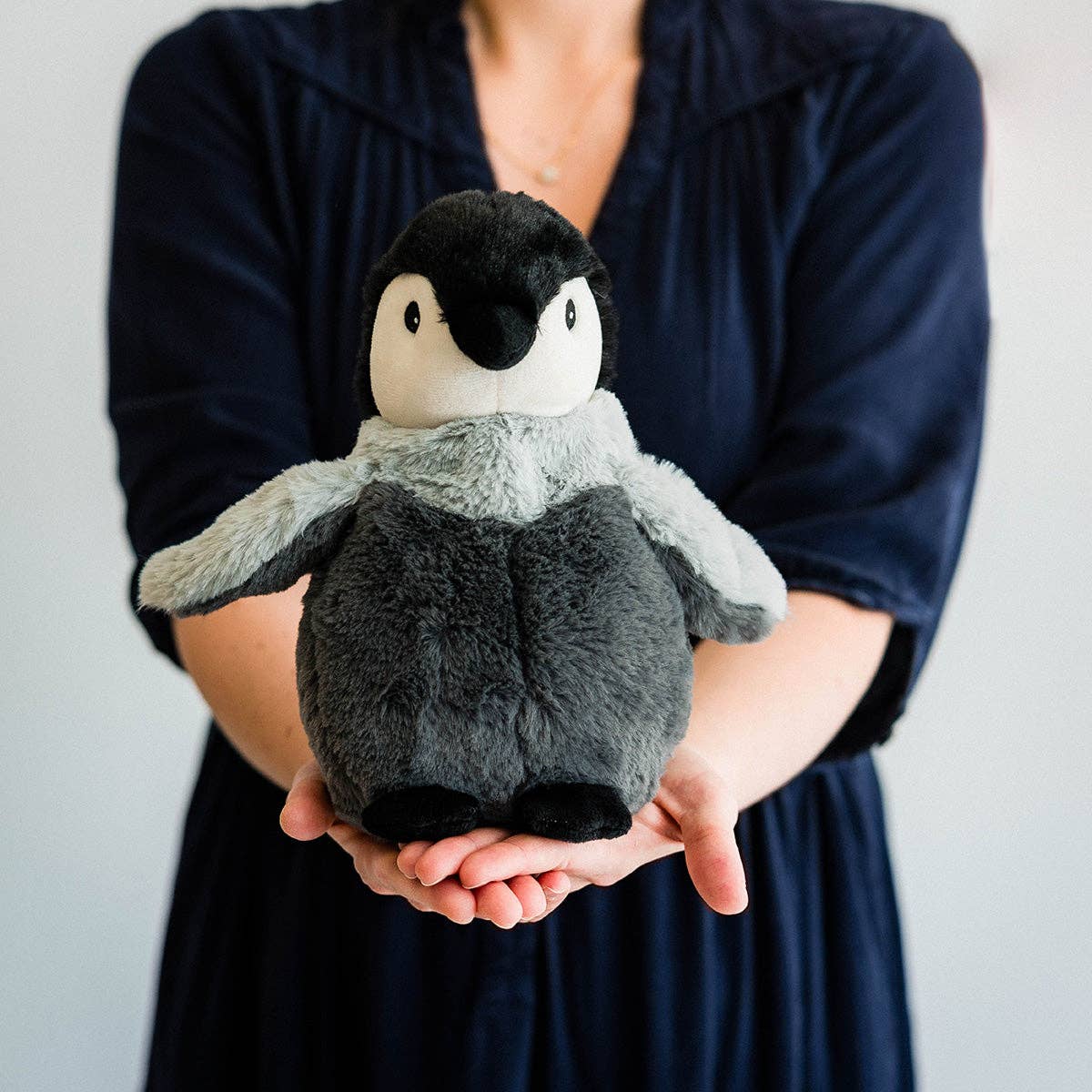 Bolsa de agua caliente de peluche de pingüino Warmies