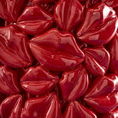 Vase Lèvres Rouges