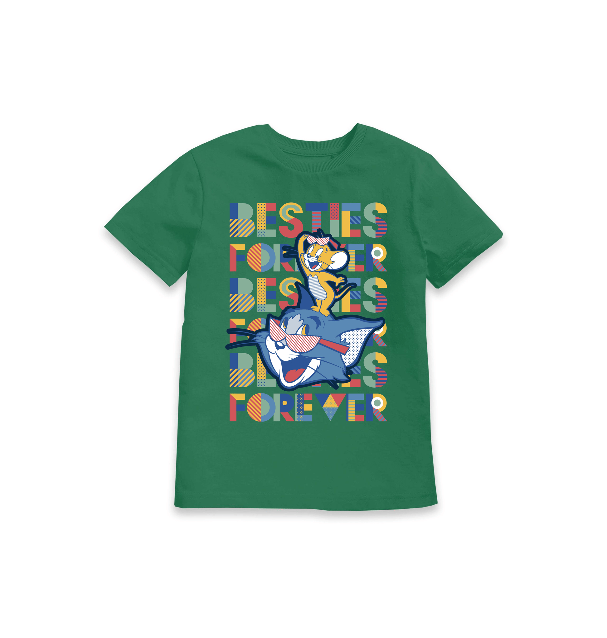 T-shirt enfant Tom et Jerry Besties Forever
