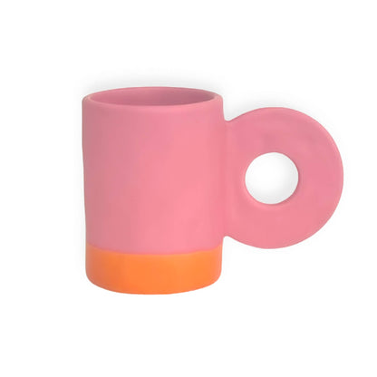 Mug en Céramique Rose Helio Ferretti Vue 2