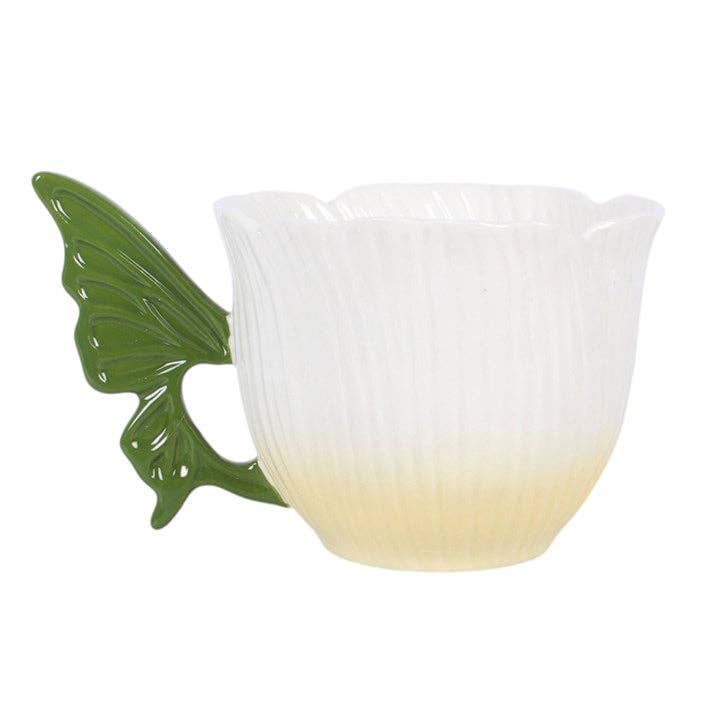 Tasse Aile de fée fleurie