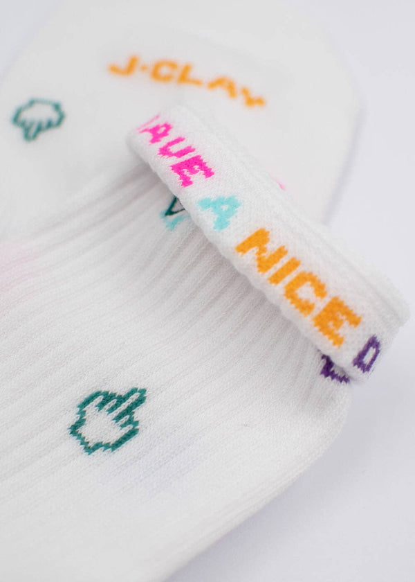 Chaussettes F**k "Passez une bonne journée"