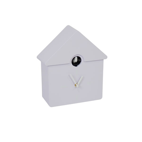 Horloge - Horloge Murale Coucou - Lilas - 24x27x9cm