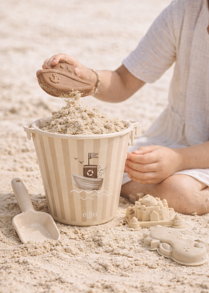 Beach Toy Set - Striped Boat