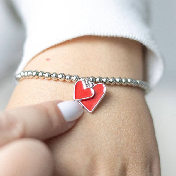 Bracciale a forma di cuore per San Valentino