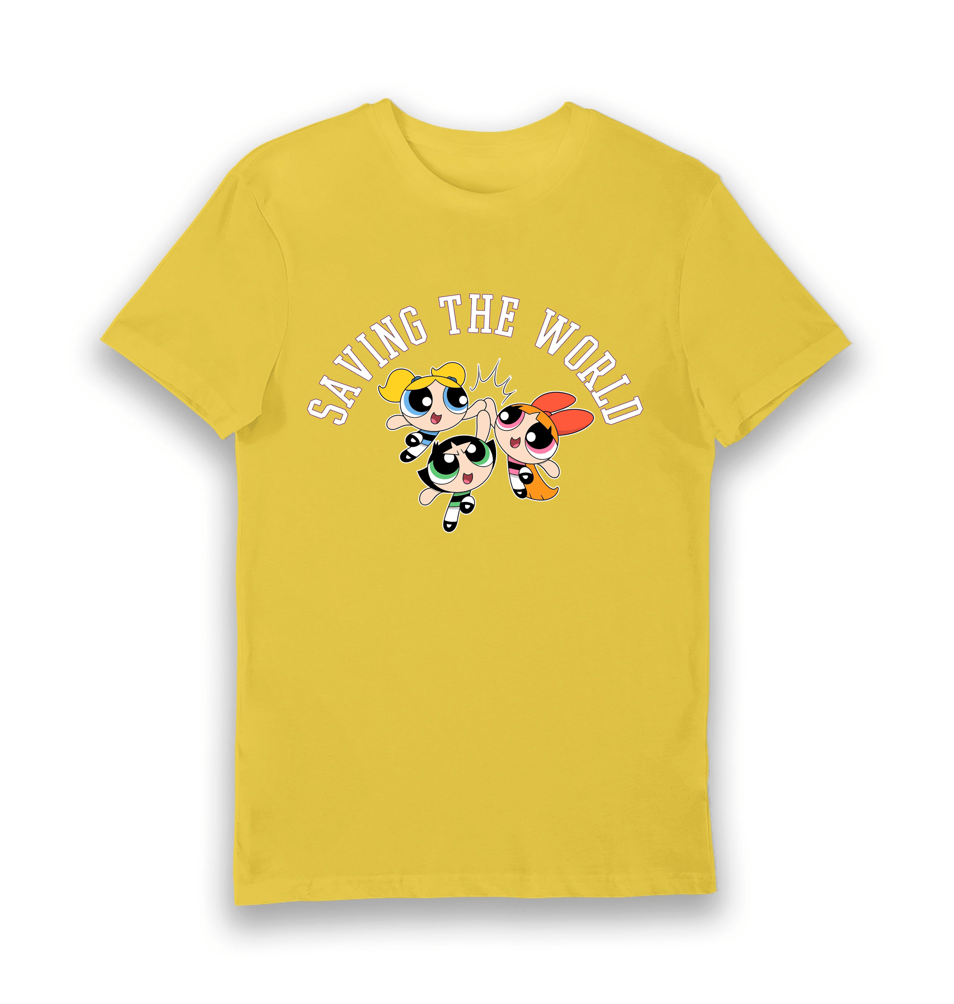 T-shirt adulte Powerpuff Girls Saving the World