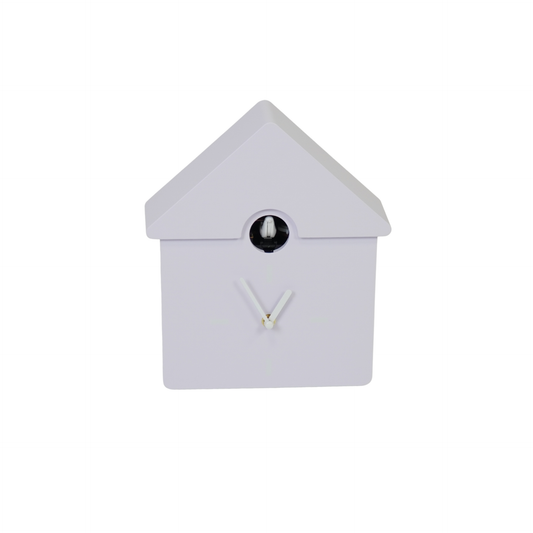 Horloge - Horloge Murale Coucou - Lilas - 24x27x9cm